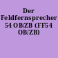 Der Feldfernsprecher 54 OB/ZB (FF54 OB/ZB)